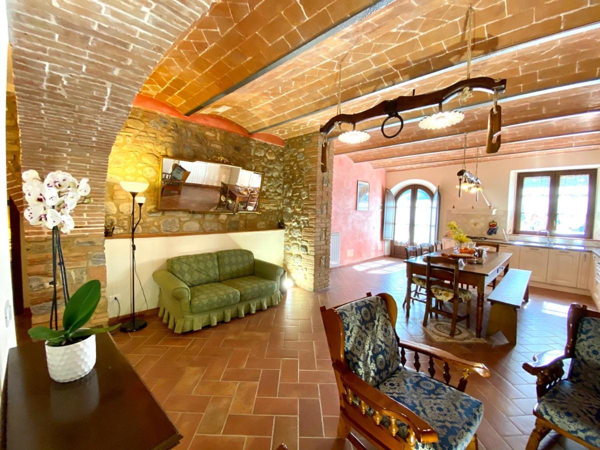 Agriturismo L'Antica Quercia Pomarance Esterno foto